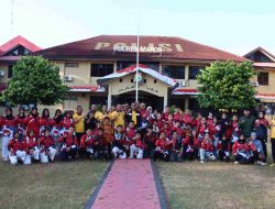 Polres Maros Melepas Kontingen INKANAS Maros, Siap Ukir Prestasi di Kejurda Piala Kapolda Sulsel