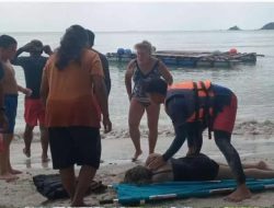 Wisatawan Asal Kazakhstan Diduga Tewas Tenggelam Saat Berenang di Pantai Lagoi Bay Bintan