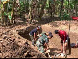 Demi Kemudahan Warga, Pembangunan Jembatan Gantung Sungai Afia Terus Berlanjut