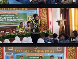 Police Goes To School, Satlantas Polresta Tanjungpinang Tanamkan Budaya Tertib Lalu Lintas kepada Pelajar SMKN 4