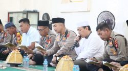 Di Penghujung Masa Jabatan, Kapolres Maros Gelar Doa dan Zikir Bersama Personel