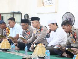 Di Penghujung Masa Jabatan, Kapolres Maros Gelar Doa dan Zikir Bersama Personel
