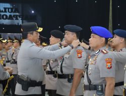 Kapolda Sulsel Pimpin Sertijab Pejabat Utama dan Kapolres Jajaran