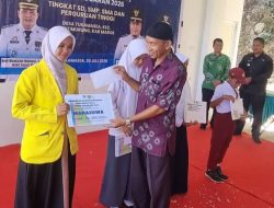 Keren! PAD Desa Tukamasea Danai Beasiswa dari SD hingga Mahasiswa, Bupati Maros Resmikan Aula Dolli