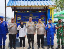 Kapolda Sulsel Resmikan Pos Pangkalan Kapal Patroli Polairud di Pulau Jinato Kab. Kepulauan Selayar