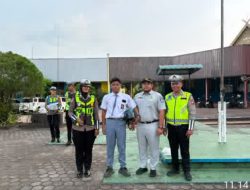 Polantas Karib Sambangi SMKN 3 Tanjungpinang, Edukasi Pelajar Tertib Berlalu Lintas
