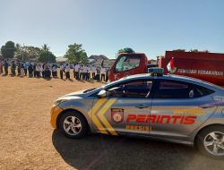 Polsek Jajaran Polres Maros Gelar Apel Siaga Karhutla Serentak