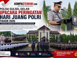 Polda Sulsel Gelar Upacara Peringatan Hari Juang Polri Tahun 2026, Teguhkan Semangat Perjuangan dan Pengabdian