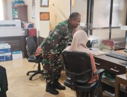Babinsa Joyotakan Puldata Ter, Perbarui Data Wilayah Binaan