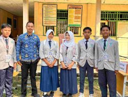 SMPN 29 Kaur Gelar Pemilihan OSIS, Pasangan Nomor 03 Raih 59 Suara