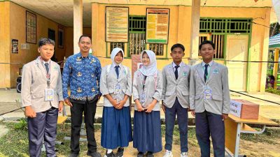 SMPN 29 Kaur Gelar Pemilihan OSIS, Pasangan Nomor 03 Raih 59 Suara