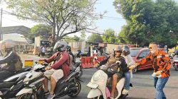 KOTI Mahatidana MPW Sulsel Bagikan 1.000 Masker Gratis kepada Pengguna Jalan di Makassar